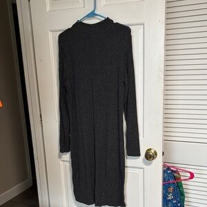 dip Black Ribbed Knit Sweater